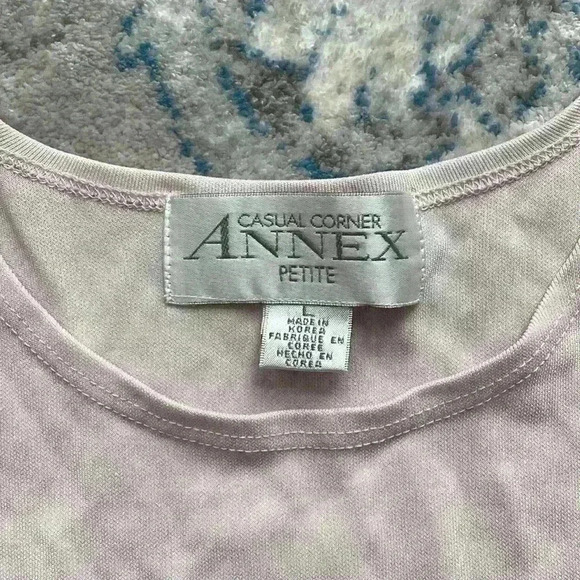 Women's Pink Dress Tank Size Petite L - Picture 2 of 6